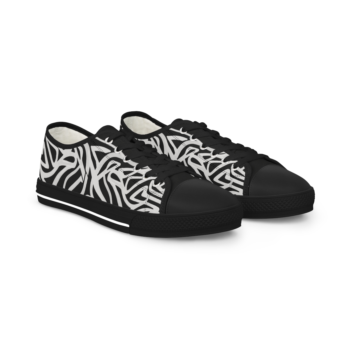 Signature Black Sneakers